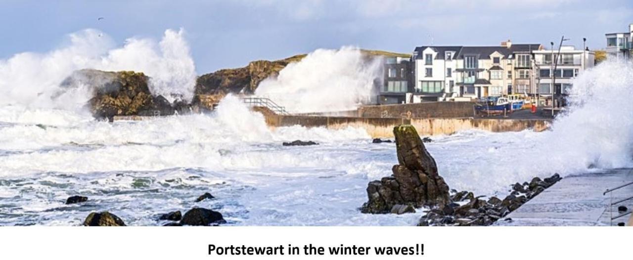 Enfield Street House Behind Portstewart Promenade With Partial Sea View From Front 3 Bed Sleeps 7别墅 外观 照片