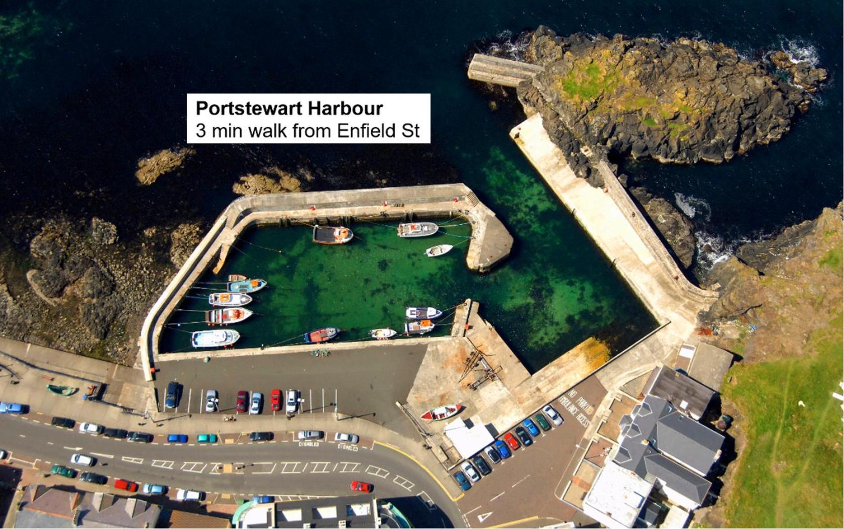Enfield Street House Behind Portstewart Promenade With Partial Sea View From Front 3 Bed Sleeps 7别墅 外观 照片
